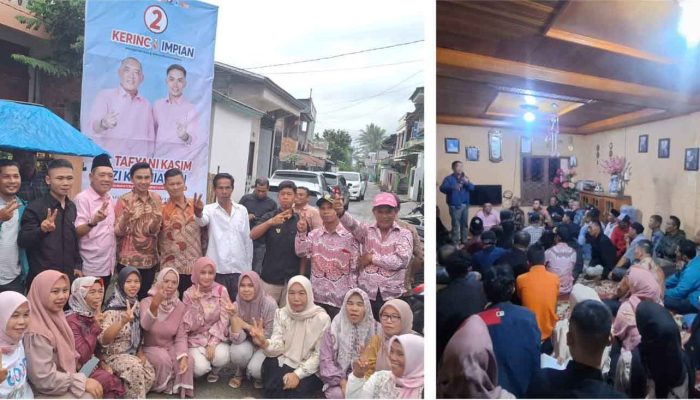 Kampanye Di Sulak. Tokoh Masyarakat Dan Ratusan Warga Tanah Sekudung Siap Menangkan HTK EZY