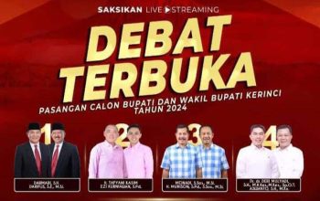 Debat Kandidat.Pasangan Monadi-Murison Tidak Punya Solusi Jika Harga Hasil Pertanian Murah Yang Merugikan Petani